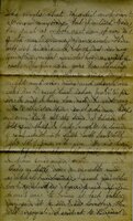 Handwritten 5 page letter from Marcia Bruner to Lawrence Bruner, "I think I will have to change the day that I write…"