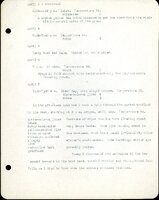 Frank H. Shoemaker typescript, 11 pages, on birds living in bird room in Omaha home with a list of birds in general Omaha region.