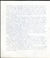 Frank H. Shoemaker typescript, 20 pages, detailing bird sightings, field trips, photography, and associated activities in Omaha, Nebraska.