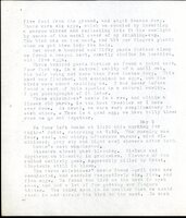 Frank H. Shoemaker typescript, 20 pages, detailing bird sightings, field trips, photography, and associated activities in Omaha, Nebraska.