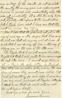 Handwritten 6 page letter from Lawrence Bruner to Marcia Bruner, "I received your letter dated June 9th, but mailed on the 7th yesterday."