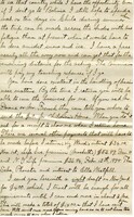 Handwritten 6 page letter from Lawrence Bruner to Marcia Bruner, "Your two letters of August 8th and 15th were awaiting me on my return from Paraguay."