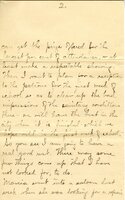 Handwritten 3 page letter from unkown to Lawrence Bruner, "I didn't intend to write another letter until I had…"