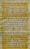 Handwritten 6 page letter from Marcia Bruner to Lawrence Bruner, "I was so busy all day yesterday…"