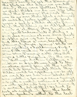 Edith Schwartz Clements handwritten letter