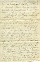 Handwritten 4 page letter from Marcia Bruner to Lawrence Bruner, "It has been another distressingly hot week and everyone…"
