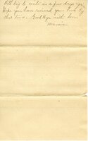 Handwritten 6 page letter from Marcia Bruner to Lawrence Bruner, "I will scratch you a few lines tonight for…"