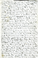 Edith Schwartz Clements handwritten letter