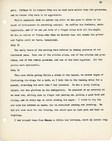 Elizabeth Van Sant transcribed letters