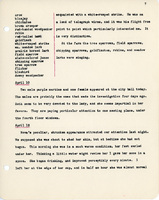 Elizabeth Van Sant transcribed letters