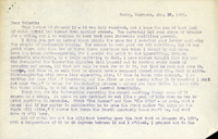 Typewritten letter, 2 pages, from Frank H. Shoemaker to Robert H. Wolcott, "Your letter of January 12-18 was duly received, and I hope the run of hard luck of which it told has turned down another street."