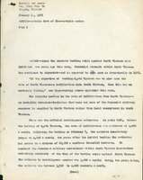 Original title: "SERIES- article five of five - article series", Keever's title: "Two Years of Boming North Vietnam Fails to Stop Infiltration in the South", Article draft about part five of a five part series on the Vietnam War, for The North American News Alliance