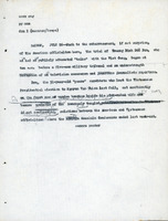 Original title: "dzu", Keever's title: "'Peace' Candidate Truong Dinh Dzu Sentenced to Five Years of Hard Labor by Military Tribunal." Article draft about the trial and sentencing of former South Vietnamese presidential candidate Tr??ng ?ình Dzu. Written for the Christian Science Monitor