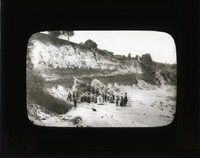 Original caption: 14-9-09 View in [Yankee Hill Clay pit.] Cullom Gravel. Cass County.   (121111-00272)