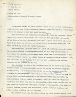 Original title: "SERIES- article three of five - article series", Keever's title: "U.S. Officials in Saigon Feud with Pentagon Chief [ILLEGIBLE] Use of Combat Troops", Article draft about part three of a five part series on the Vietnam War, for The North American News Alliance