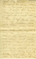 Handwritten 18 page letter from Amy Bruner to Lawrence Bruner, "Did you think I was never going to write…"