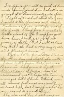 Handwritten 5 page letter from B. King to Lawrence Bruner, "It seems so strange to be writing a letter to you…"