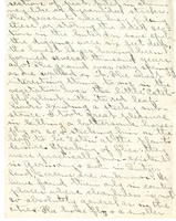 Edith Schwartz Clements handwritten letter