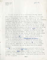 Keever's title: "The Three Little Pigs Saga", Article draft about the pacification of Phú Yên province, for Newsweek Magazine