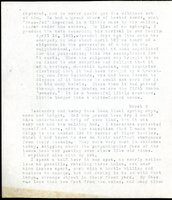 Frank H. Shoemaker typescript, 20 pages, detailing bird sightings, field trips, photography, and associated activities in Omaha, Nebraska.
