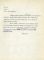 Original title: "Percy", Keever's title: "Dovish U.S. Senator Visits Battlezones; Stays Dovish; Correspondents Gather", Article draft about Senator Charles Percy's (R-IL) visit to South Vietnam, for the Christian Science Monitor