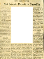 Article published in the New York Herald Tribune about a defector recounting Việt Cộng recruitment and training, page unknown