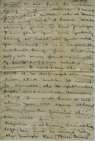 Handwritten 8 page letter from Amy Bruner to Lawrence Bruner, "When you get this letter you will be almost…"