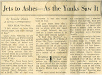 Article published in the New York Herald Tribune containing an interview of soliders who were witnesses to the attack at the BiÃªn HÃ²a air base, page 12