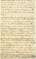 Handwritten 4 page letter from Lawrence Bruner to Marcia Bruner, "Well I have just received another lot of letters from the United States."
