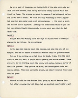 Elizabeth Van Sant transcribed letters