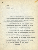 Original title: "election", Keever's title: "President Johnson's push to hold free elections in South Vietnam pivots to negotiations not victory", article about President Lyndon Johnson's decision to hold free election in South Vietnam at the Honolulu Conference, for the New York Herald Tribune