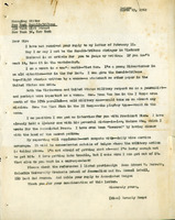 Letter from Beverly Keever to the New York Herald Tribune about whether she would be hired as a stringer at the paper