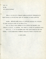 Original title: "war", Keever's Title: "U.S. Combat Units Shift from Search-and-Destroy Sweeps to Clear-and-Hold to Snare Guerillas", Article draft about new counter-gureilla tactics, for the Christian Science Monitor, page 1-14
