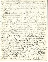 Edith Schwartz Clements handwritten letter