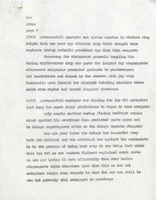 Second article by Keever, sent to Rosenfeld, on the one year anniversary of the coup against Ngô Đình Diệm