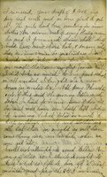 Handwritten 5 page letter from Marcia Bruner to Lawrence Bruner, "I think I will have to change the day that I write…"