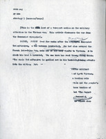 Original title: "strategy." Original caption: "This is the last of a two-part series on the military situation in the Vietnam war. This article discusses the war from the Communist viewpoint." Article draft by Keever about the Communist viewpoint on the Vietnam War