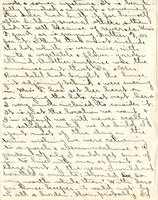 Edith Schwartz Clements handwritten letter