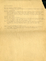Beverly Keever's travel itinerary for her trip to the USSR in 1958