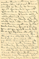 Edith Schwartz Clements handwritten letter