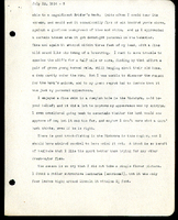 Frank H. Shoemaker typescript, 8 pages, on trip to Agate Springs Ranch with bird list.