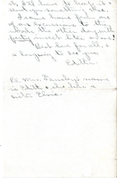 Edith Schwartz Clements handwritten letter