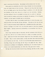 Elizabeth Van Sant transcribed letters
