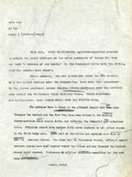 Original title: "corps", Keever's title: "Communists Suffer Heavy Losses Around Saigon, Hurt Pacification Program", Article draft about Communist casualties in their push for Saigon and the effect of the Tet Offensive on the U.S.'s rural pacification program, for the Christian Science Monitor