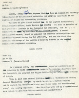 Original title: "command", Keever's title: "Viet Cong's Top Command Controls Saigon-Area Thrusts." Article draft about the Central Office of the Vi?t C?ng taking direct control of various communist political movements and insurgencies in the area around Saigon, the capital of South Vietnam. Written for the Christian Science Monitor