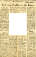 Article published in the New York Herald Tribune about the marriage of a Việt Cộng soldier and nurse, page 2