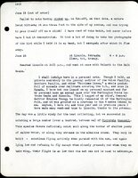 Frank H. Shoemaker typescript, 11 pages, notes and bird lists from field trip at Havelock, Nebraska, and areas surrounding Lincoln, Nebraska