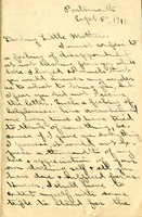 Edith Schwartz Clements handwritten letter