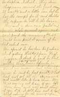 Handwritten 11 page letter from Marcia Bruner to Lawrence Bruner, "Today is Friday, but I thought I would…"