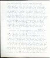 Frank H. Shoemaker typescript, 20 pages, detailing bird sightings, field trips, photography, and associated activities in Omaha, Nebraska.
